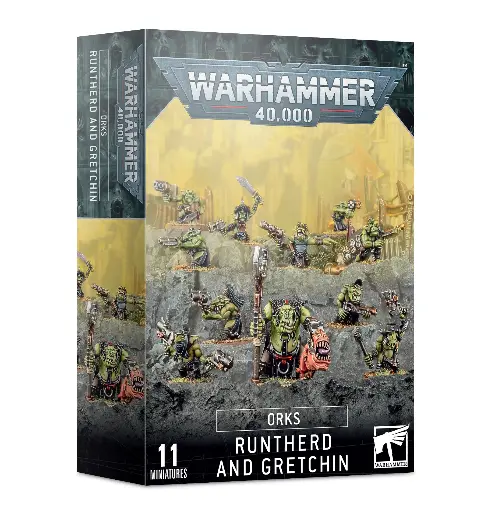 [50-16] Orks: Runtherd And Gretchin 