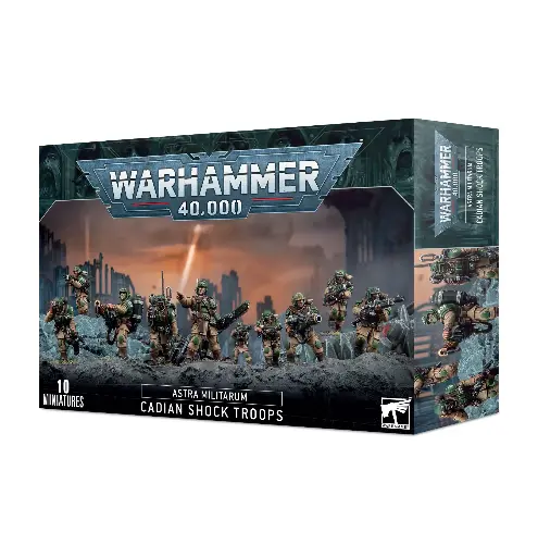 [47-33] Astra Militarum: Cadian Shock Troops 