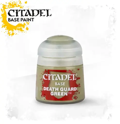 [21-37] Citadel Base: Death Guard Green 