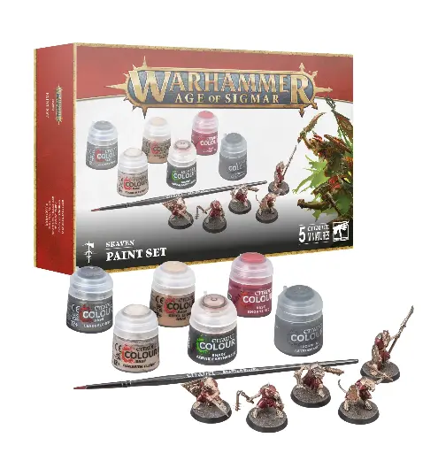 [60-09] Age of Sigmar: Skaven + Paint Set 