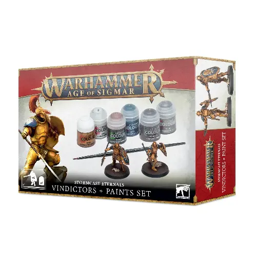 [60-10] Age of Sigmar: Stormcast Eternals Vindicators Paint Set 