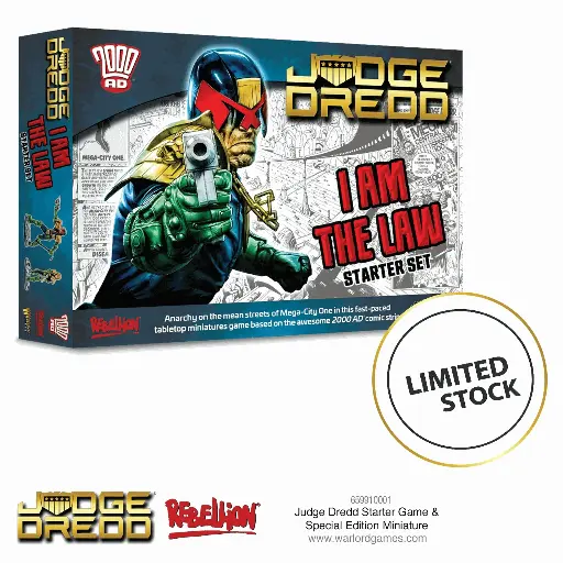 [651510001] Judge Dredd Starter Game "I Am The Law!"